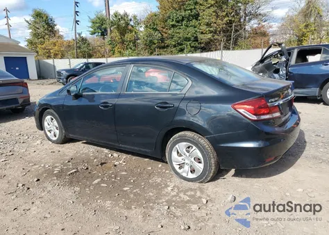 2014 Honda Civic Lx from USA, damaged, VIN 19XFB2F54EE207329